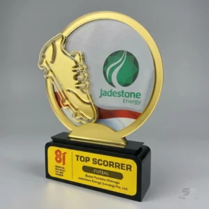 plakat akrilik futsal top scorer siapprint